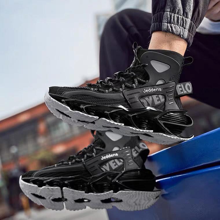 Techwear Breathable Blade High Top Sneakers - Image 4