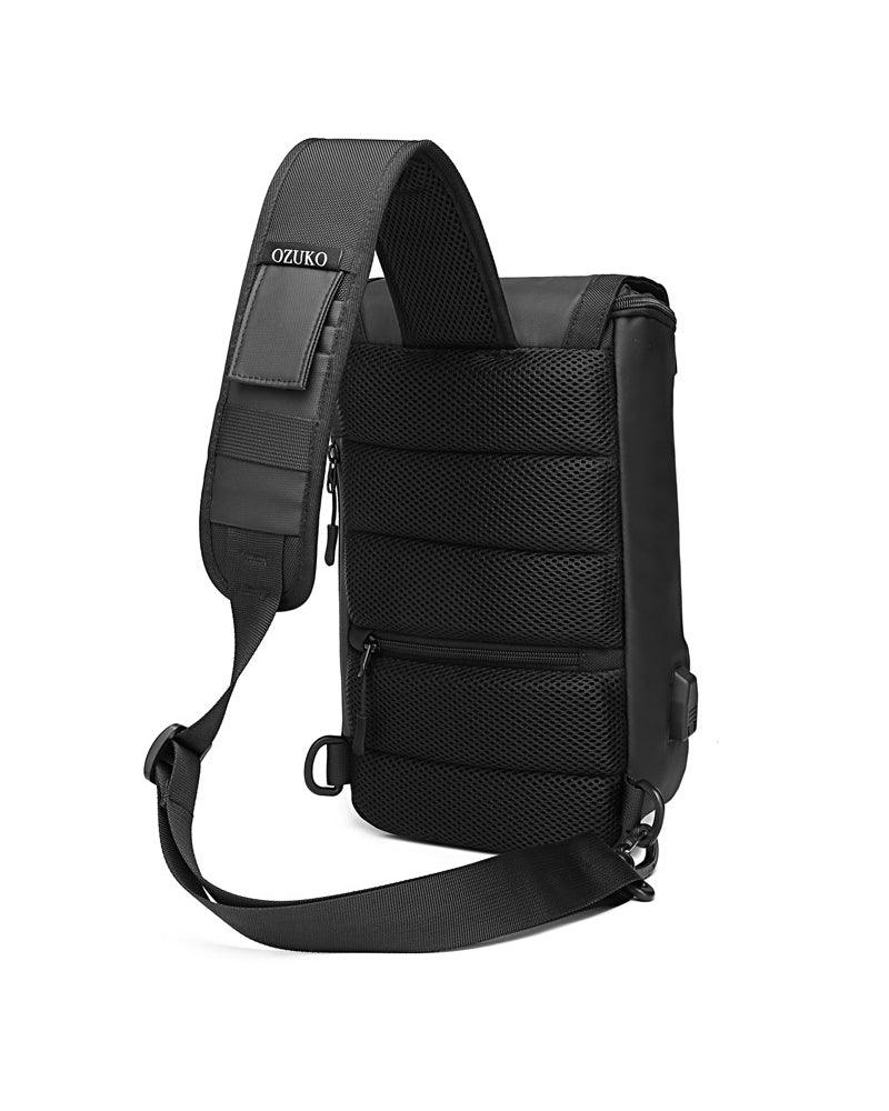 Techwear Casual Travel Waterproof Sling Backpack - Image 10
