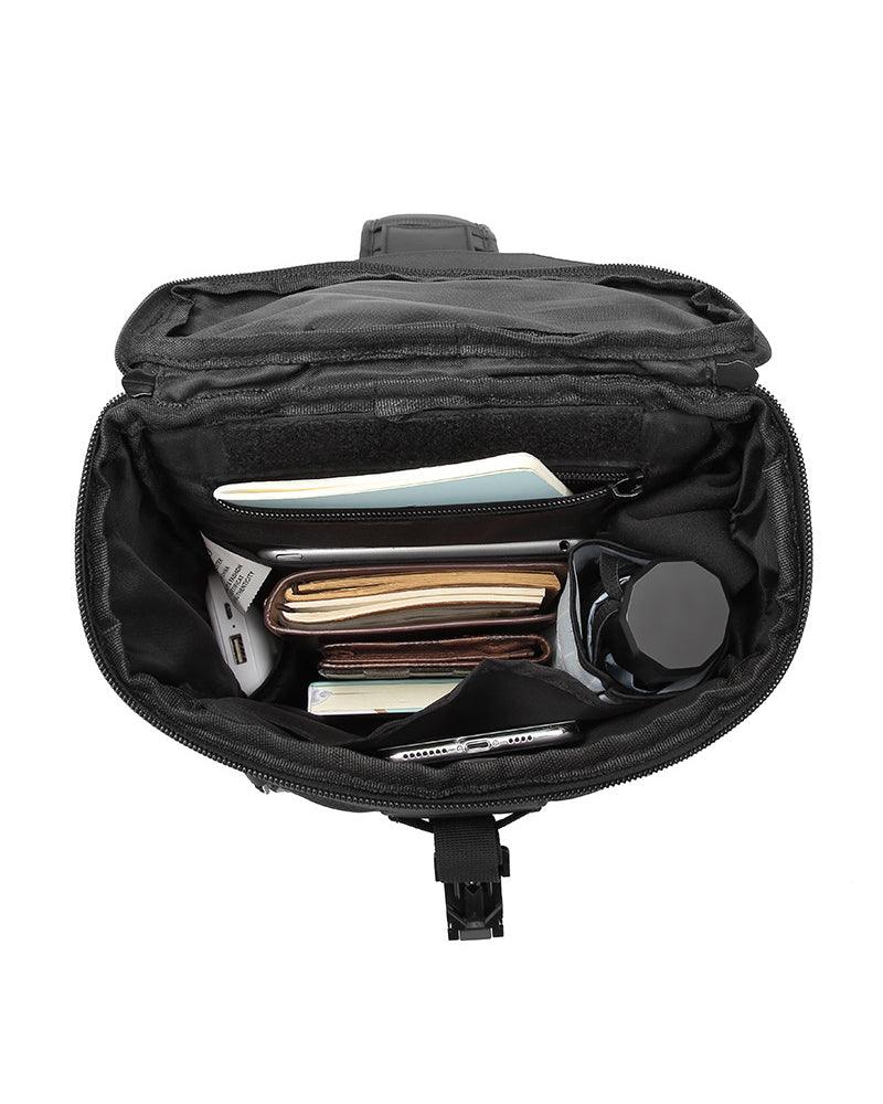 Techwear Casual Travel Waterproof Sling Backpack - Image 5