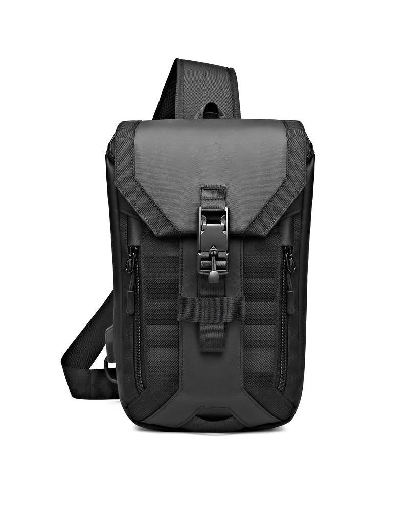 Techwear Casual Travel Waterproof Sling Backpack - Image 8