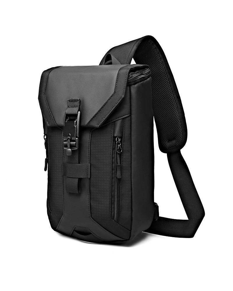 Techwear Casual Travel Waterproof Sling Backpack - Image 9