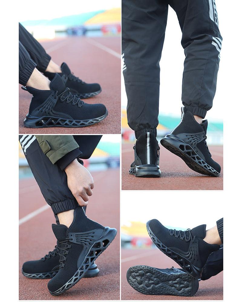 Techwear Casual Woven Sneakers - Image 13