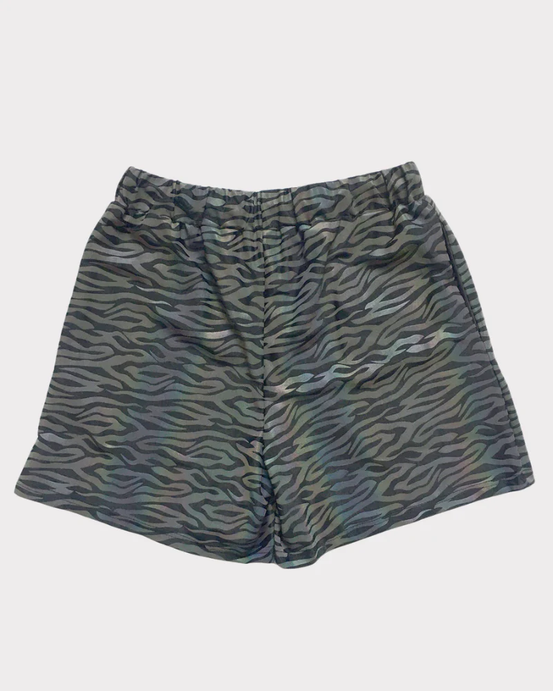 Techwear Colorful Reflective Mens Running Shorts - Image 13