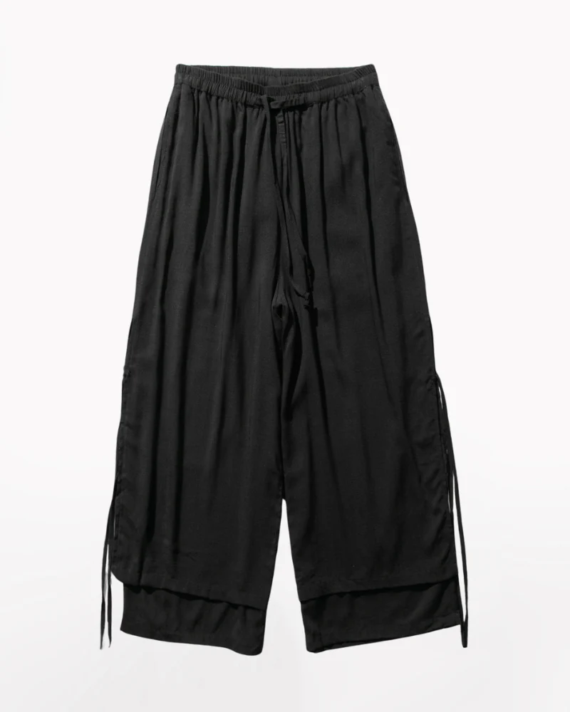Techwear Cotton Hakama Pants - Image 2