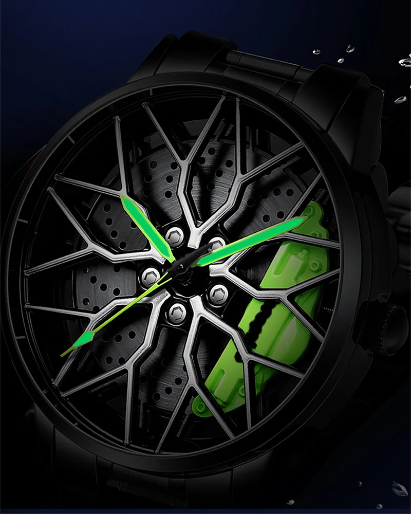 Techwear Coupe C63S Spinning Luminous Watch - Image 3