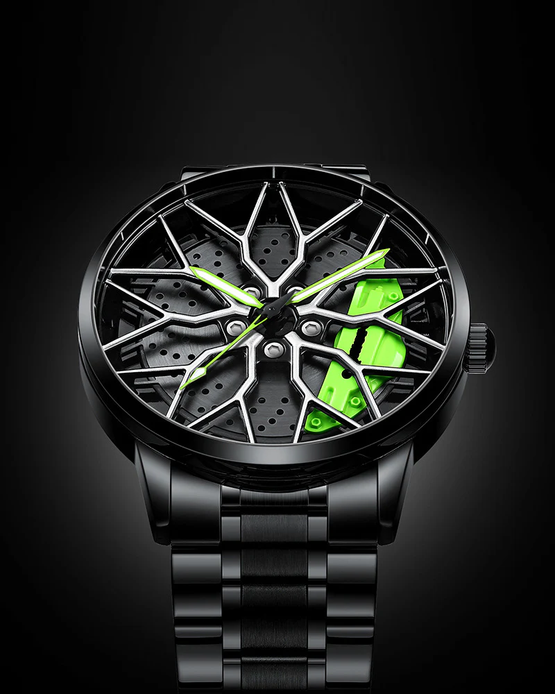 Techwear Coupe C63S Spinning Luminous Watch - Image 4