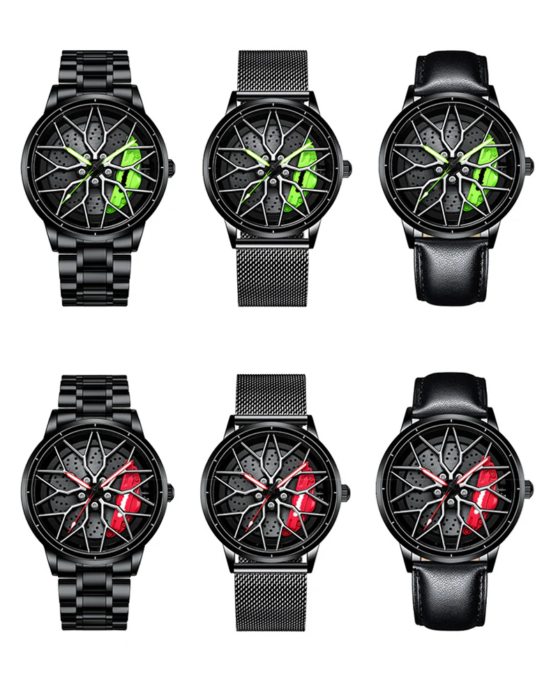 Techwear Coupe C63S Spinning Luminous Watch - Image 5