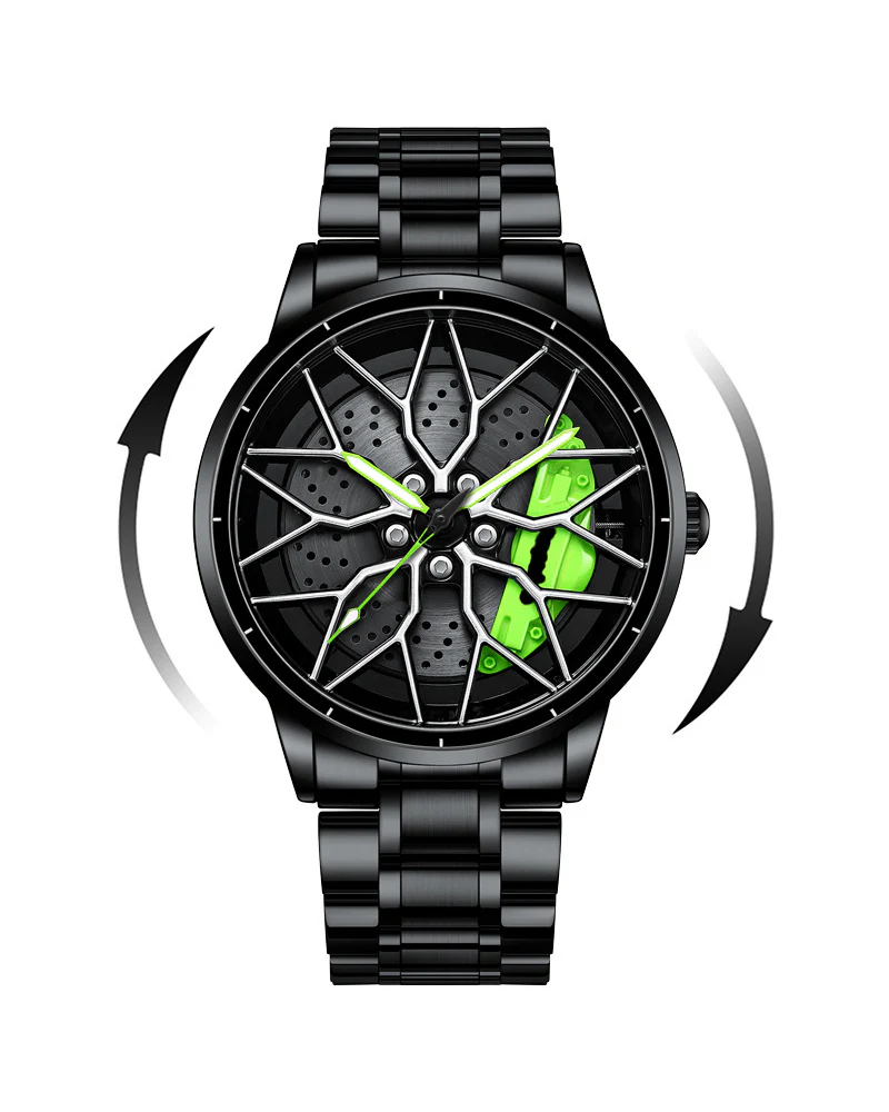 Techwear Coupe C63S Spinning Luminous Watch - Image 9