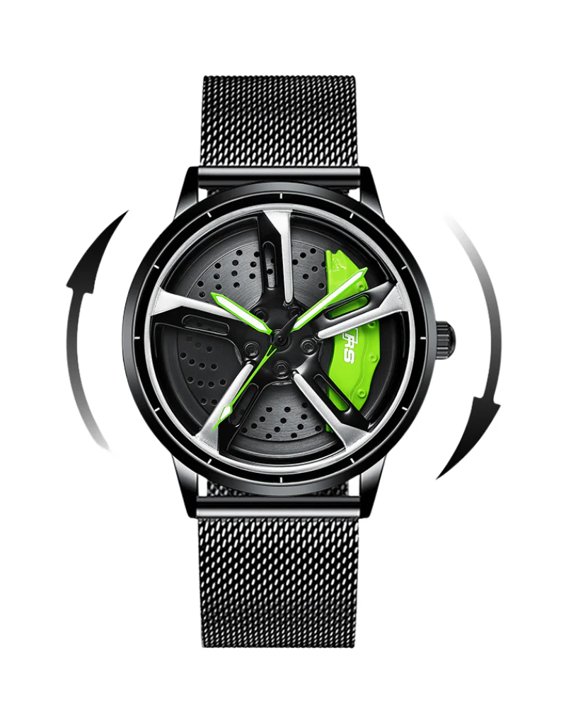 Techwear Coupe RS7 Spinning Luminous Watch - Image 10