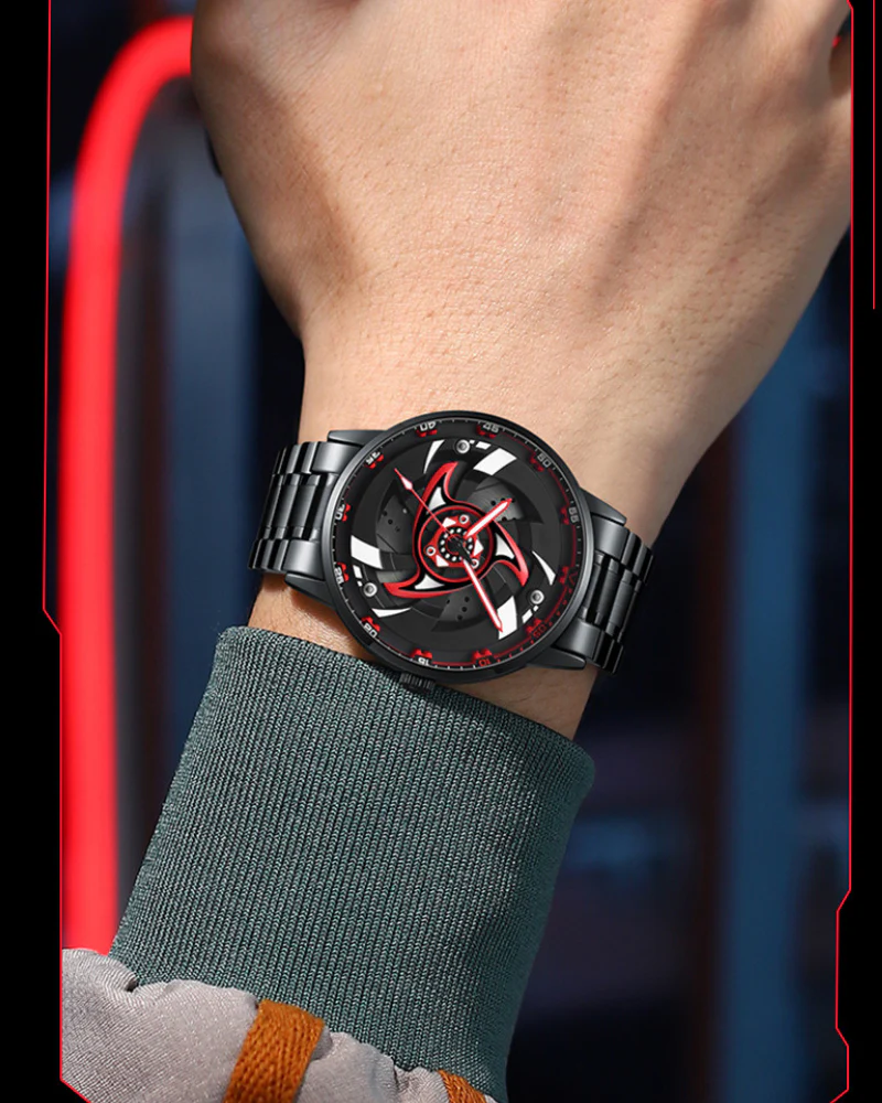Techwear Coupe Spinning Luminous Watch - Image 10