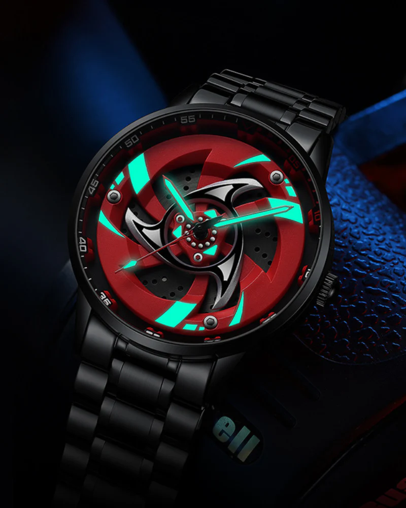 Techwear Coupe Spinning Luminous Watch - Image 2