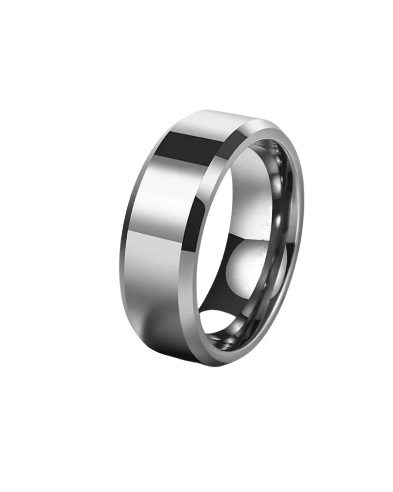 Techwear Custom Engraving Titanium Ring - Image 5