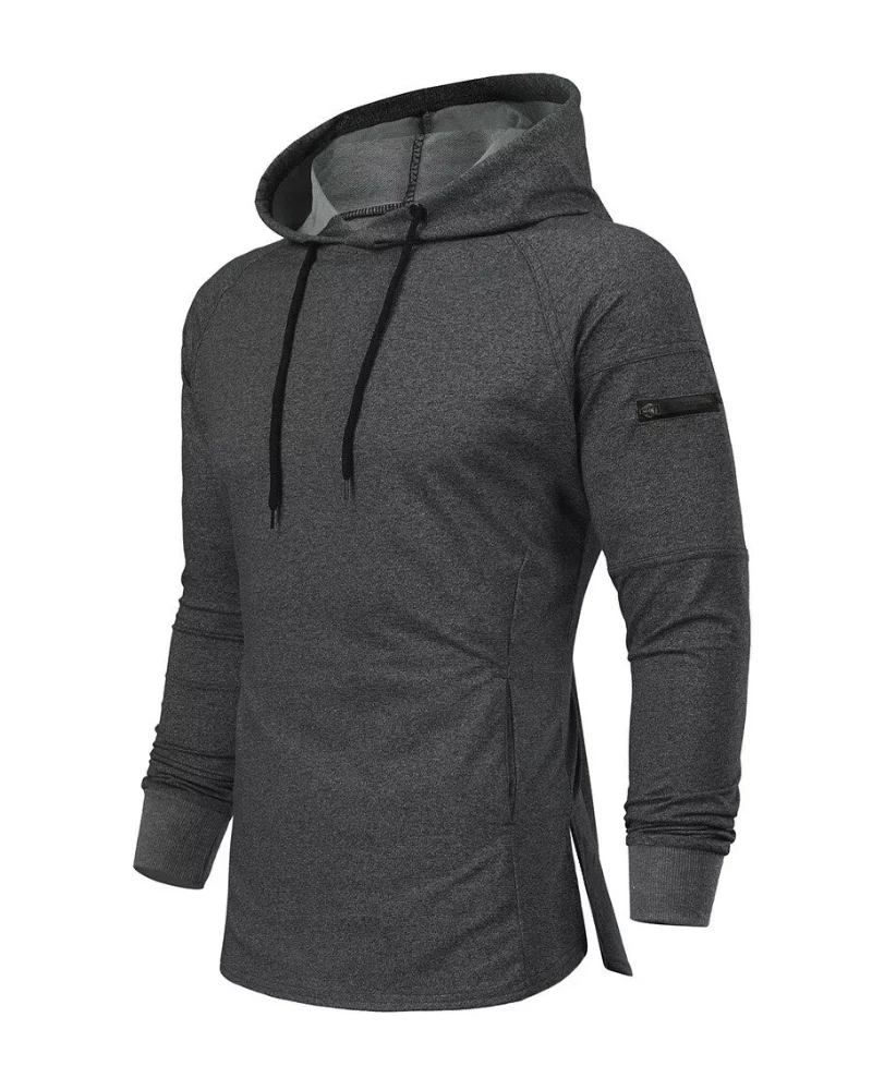 Techwear Drawstring Men hoodie Sweatshirt - Image 9