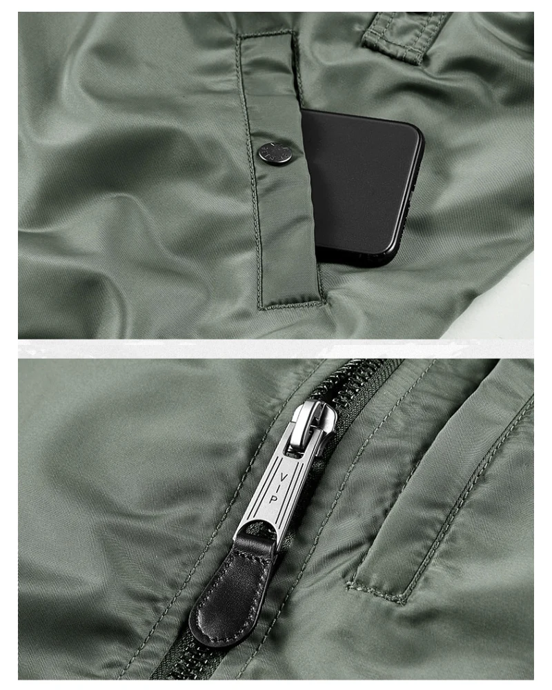 Techwear Embroidered Badge Baseball Jacket - Image 10