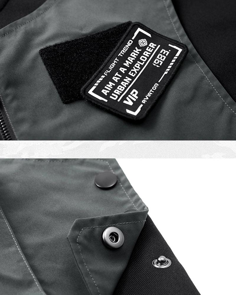 Techwear Fake Two-piece Tactical Sweatshirt - Image 8