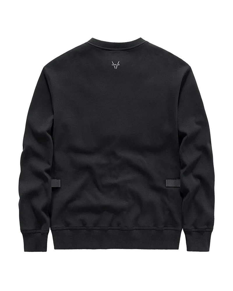 Techwear Fake Two Vest Tactical Sweatshirt - Image 2