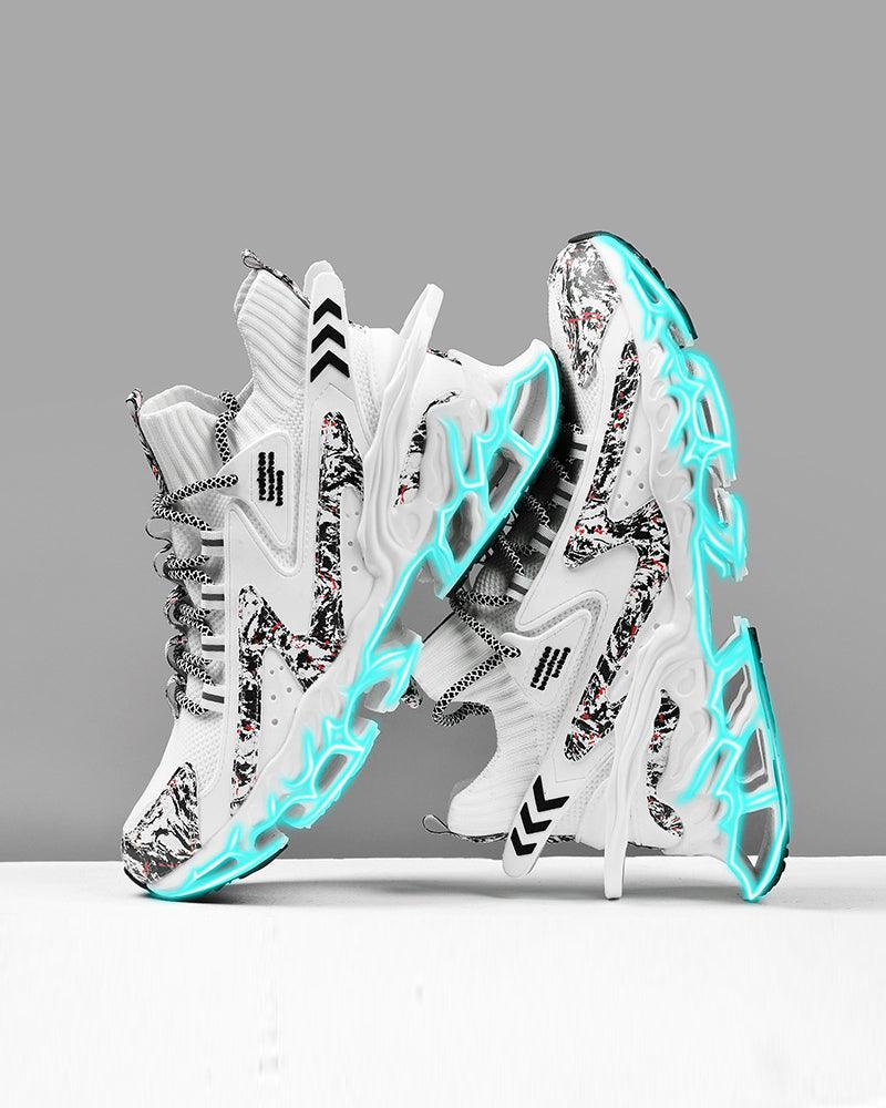 Techwear Flyweave Flame Sneakers - Image 10