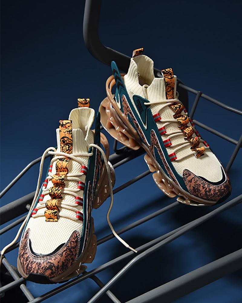 Techwear Flyweave Flame Sneakers - Image 14