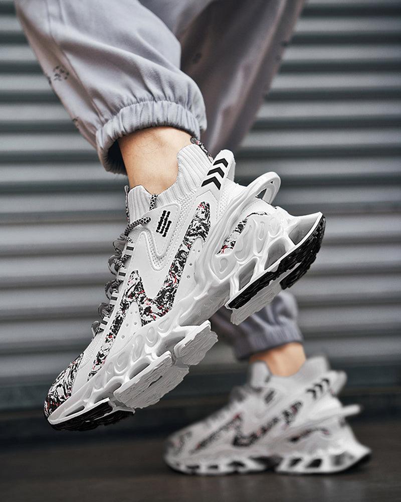Techwear Flyweave Flame Sneakers - Image 6