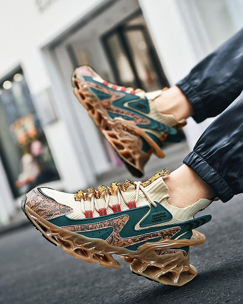 Techwear Flyweave Flame Sneakers - Image 8