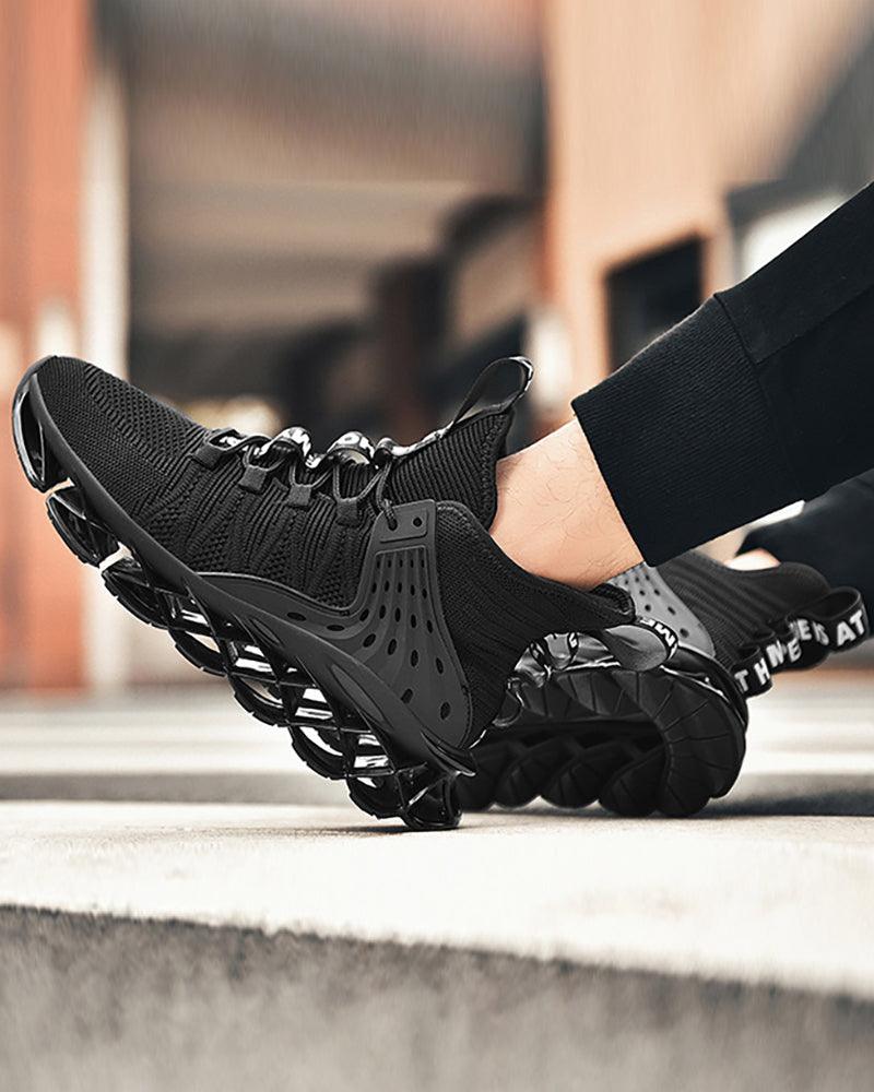 Techwear Flyweave High Top Sneakers - Image 10