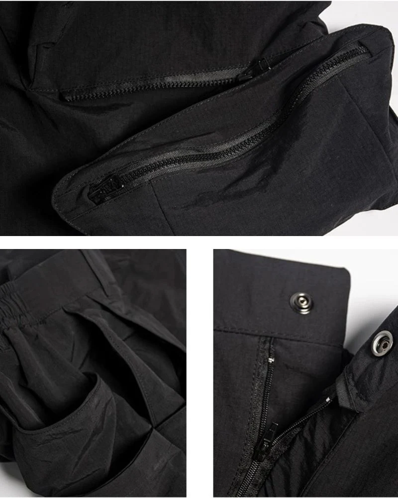 Techwear Functional Cargo Shorts - Image 10