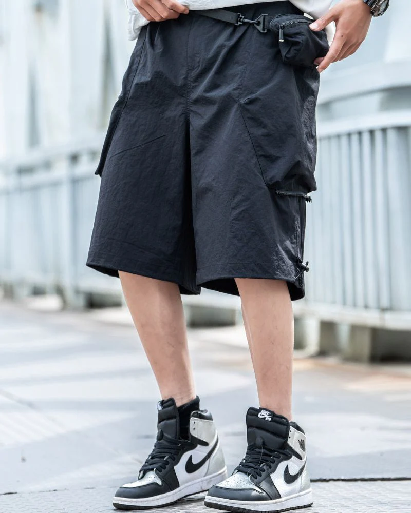 Techwear Functional Cargo Shorts - Image 5