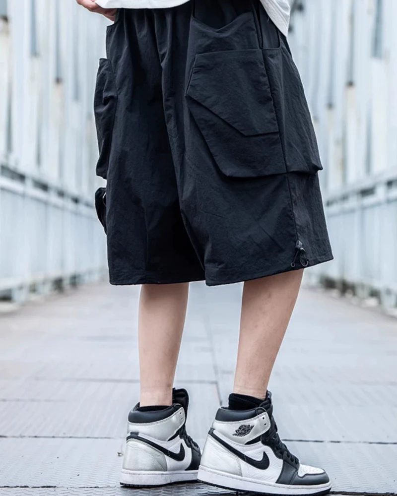 Techwear Functional Cargo Shorts - Image 6