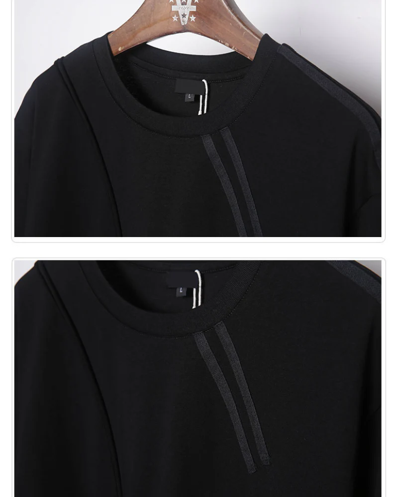 Techwear Functional Geometric Irregular T-Shirt - Image 9