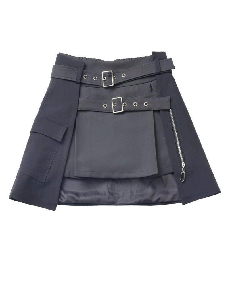 Techwear Girl Jacket And Skirt Cargo Pants Set(Sold Separately) - Image 10