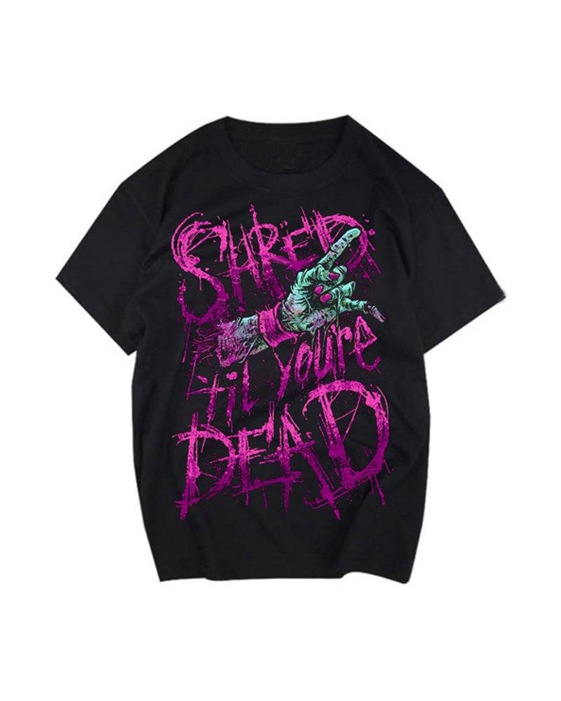Techwear Gothic Motorcycle Rock T-Shirt - Image 8