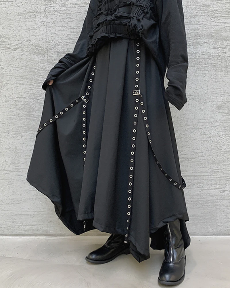 Techwear Japanese Hakama Pants - Image 4
