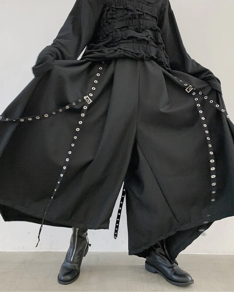 Techwear Japanese Hakama Pants - Image 5