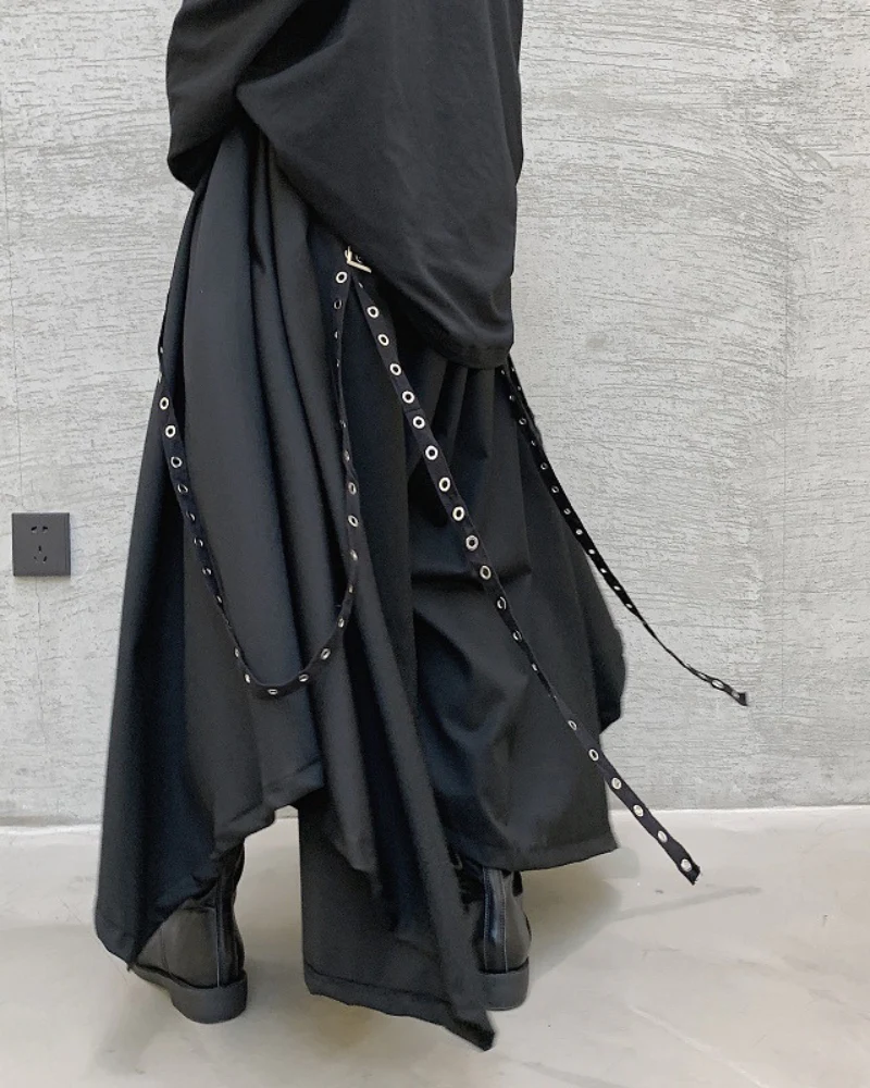 Techwear Japanese Hakama Pants - Image 6
