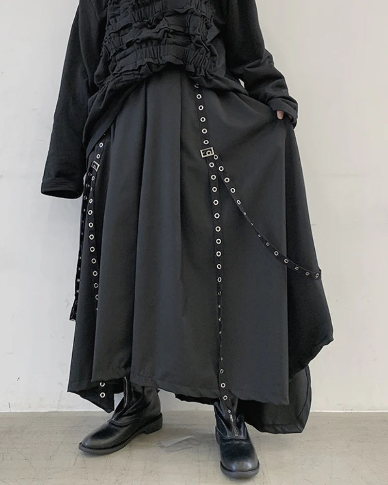 Techwear Japanese Hakama Pants - Image 8