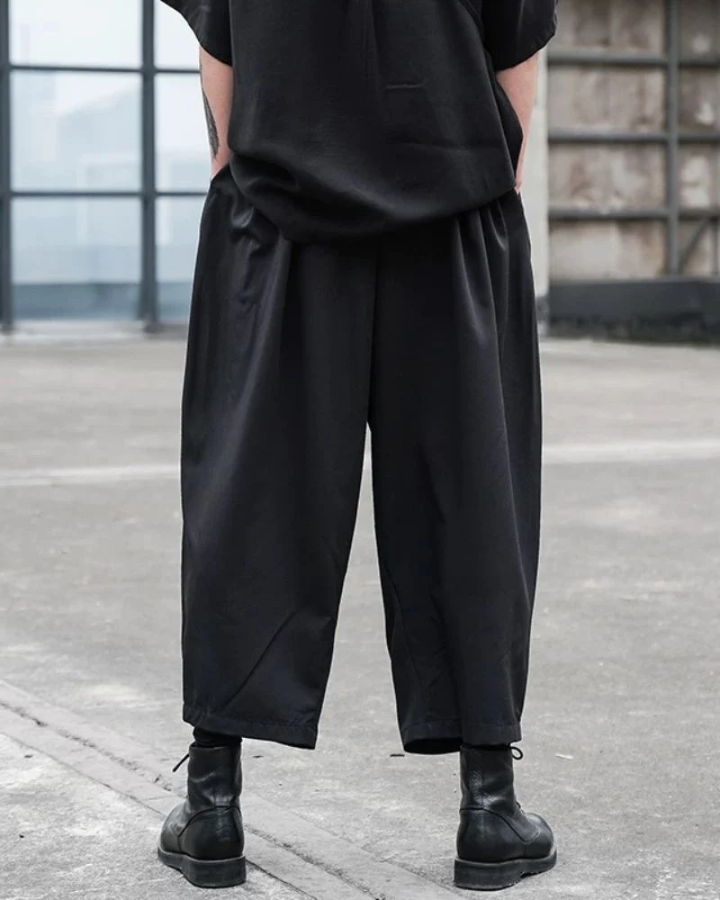 Techwear Japanese High Waist Pants - Image 3