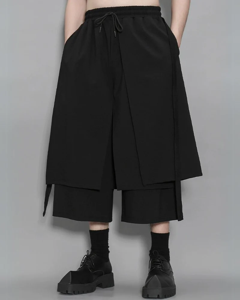 Techwear Japanese Style Hakama Pants - Image 7