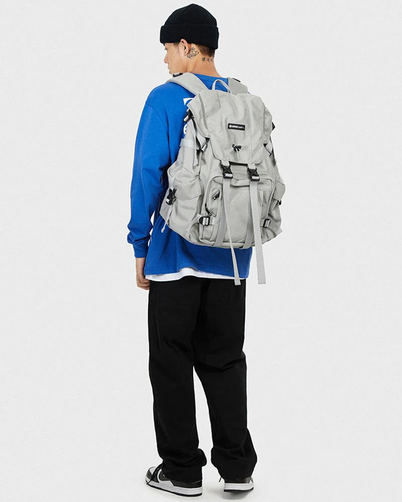 Techwear Japanese Style Large Backpack - Image 10