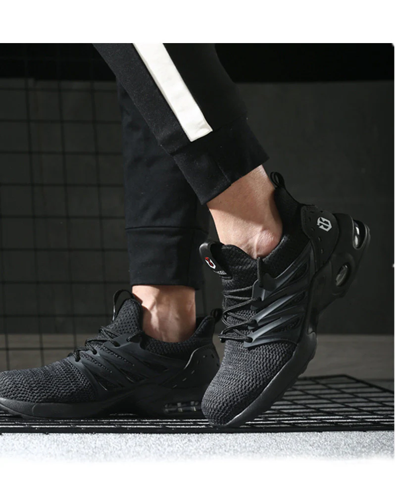 Techwear Knit Breathable Lightweight Sneakers - Image 9