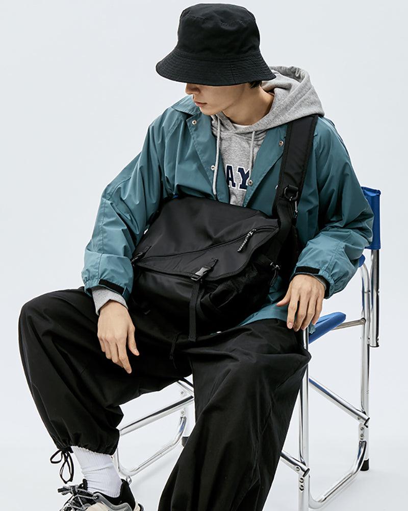 Techwear Large Messenger Sling Bag - Image 2