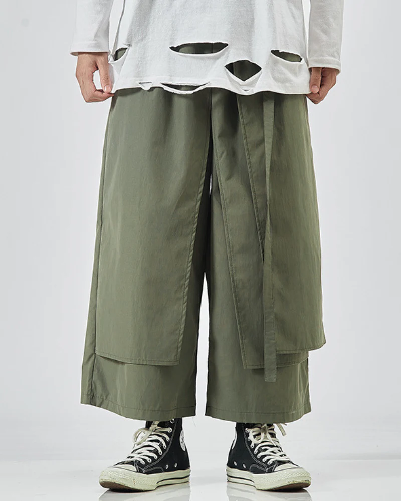 Techwear Modern Hakama Pants - Image 3
