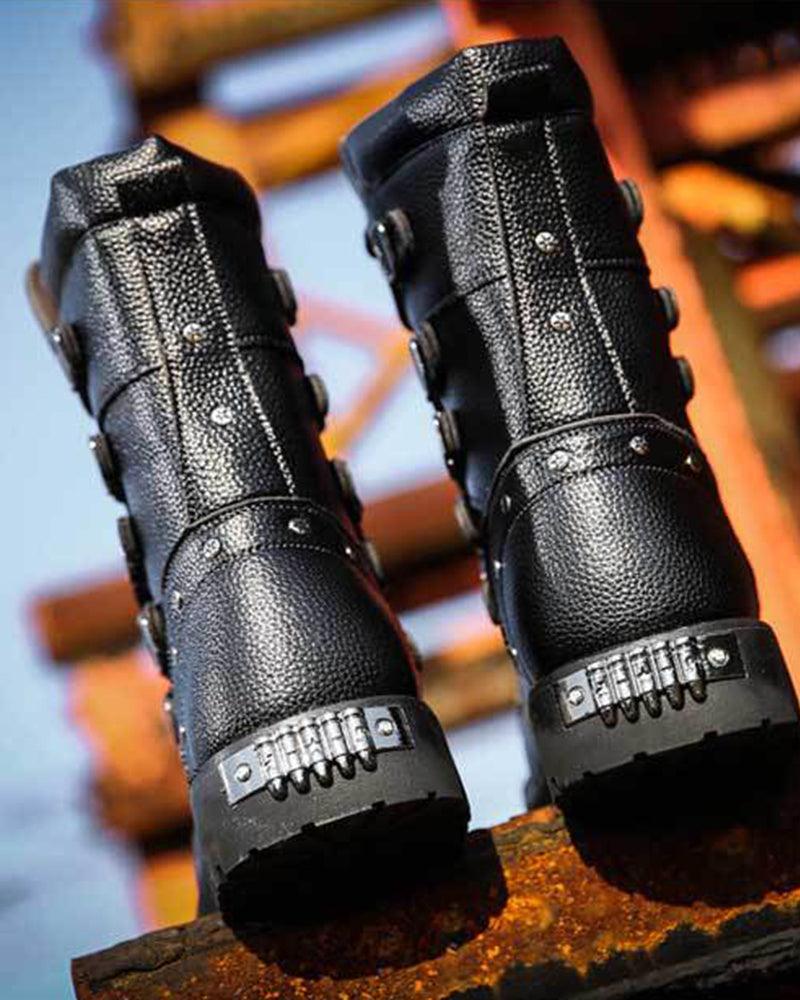 Techwear Motorcycle Riding Boots - Image 6
