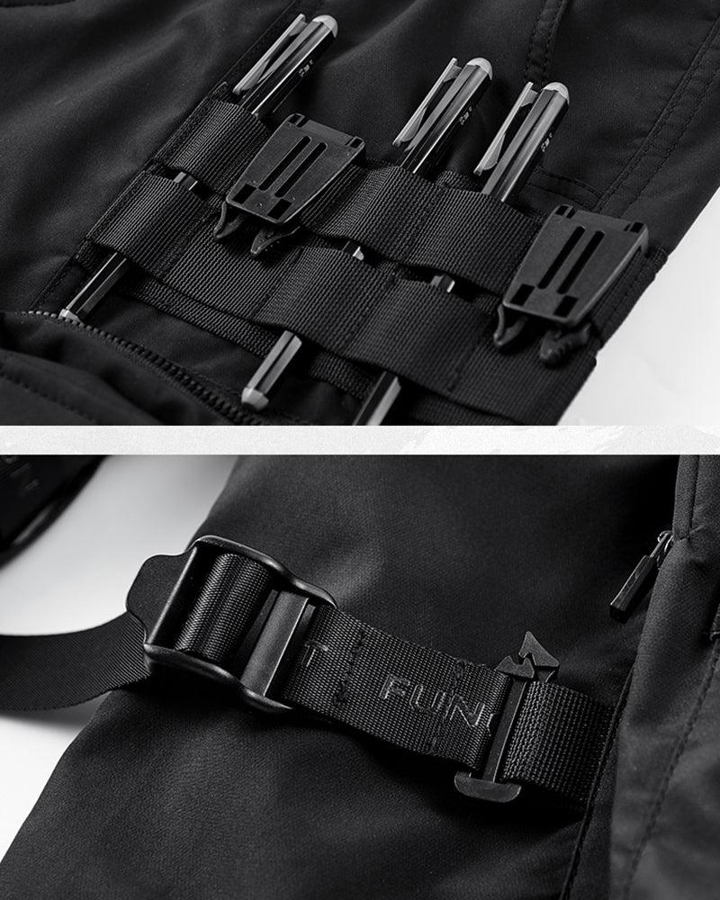 Techwear Multi-Pocket Cargo Shorts - Image 11