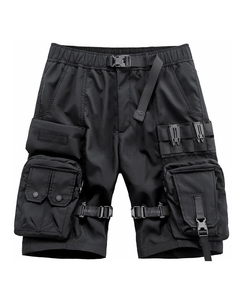 Techwear Multi-Pocket Cargo Shorts - Image 5