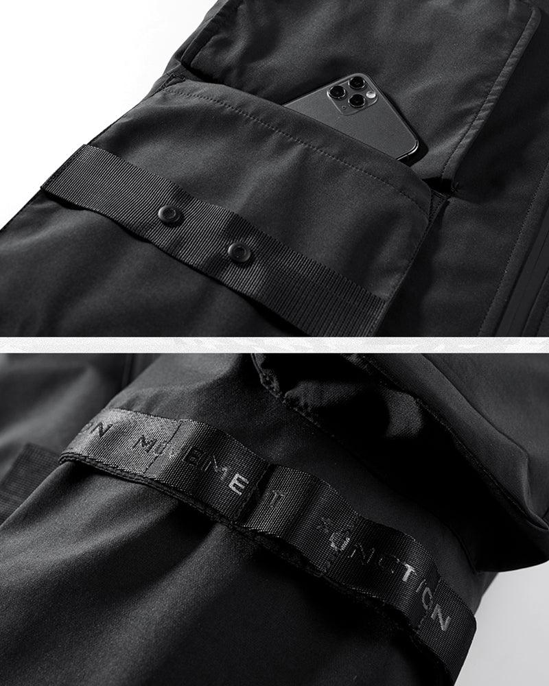 Techwear Multi-pocket Cargo Winter Jacket - Image 9