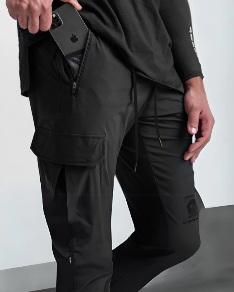 Techwear Multi-Pocket Casual Cargo Pants - Image 3