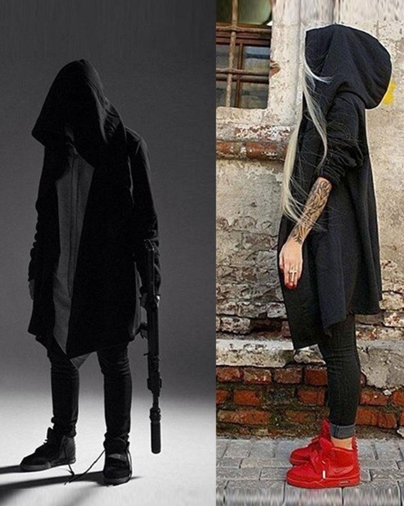 Techwear Ninja Costume Long Cloak Coat - Image 6