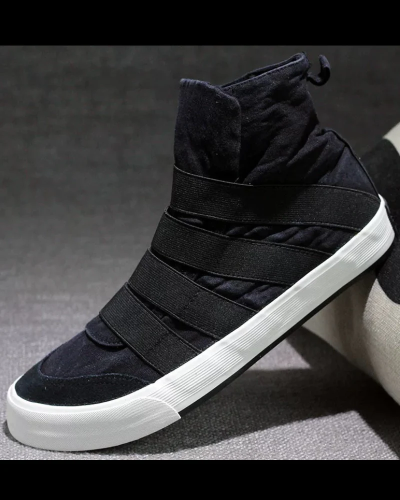 Techwear Ninja High Top Canvas Shoes - Image 6
