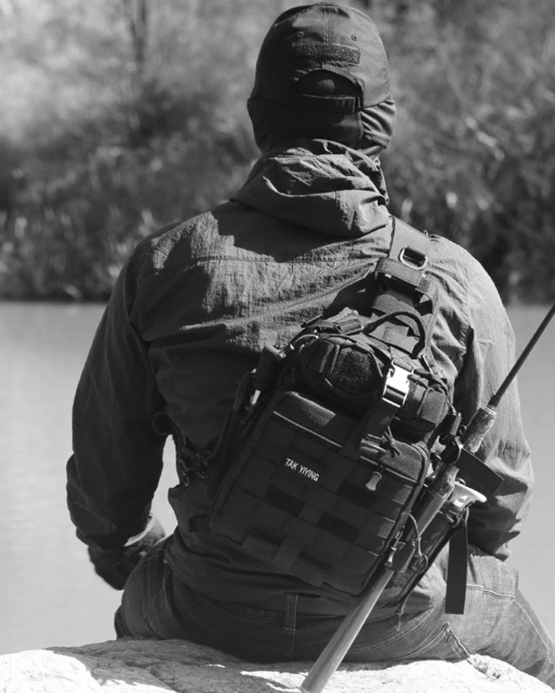 Techwear Outdoor Sling Backpack - Image 3