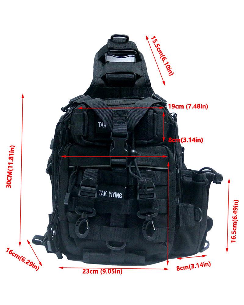 Techwear Outdoor Sling Backpack - Image 9